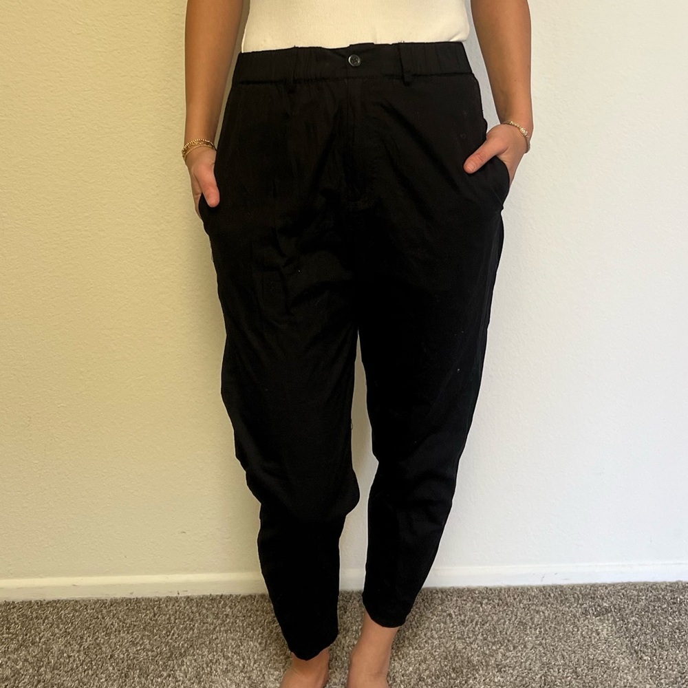 Liliya cropped trouser pant